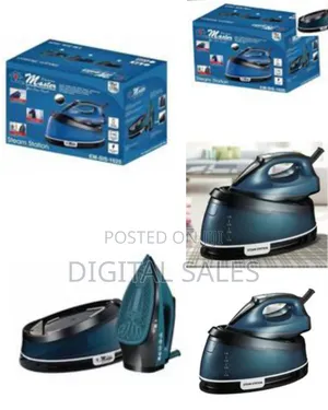 Electro Master Steam Station Ceramic Soleplate Iron