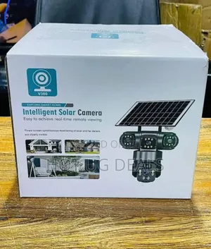 Triple Lens 4g/Wifi Solar Camera Outdoor CCTV Security Camera