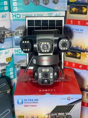 Hd Outdoor and Solar Smart Security Camera Uses Wifi Network Internet