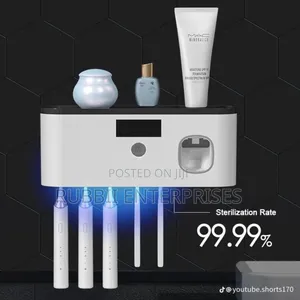 Wall Mount Tooth Paste Dispenser Uv Light