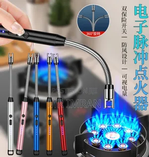 Rechargeable Usb Electric Arc Gas Lighter