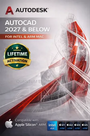 Autocad 2027 Below for Mac (Intel M1/M2/M3/M4/M5 ) | Cad Software