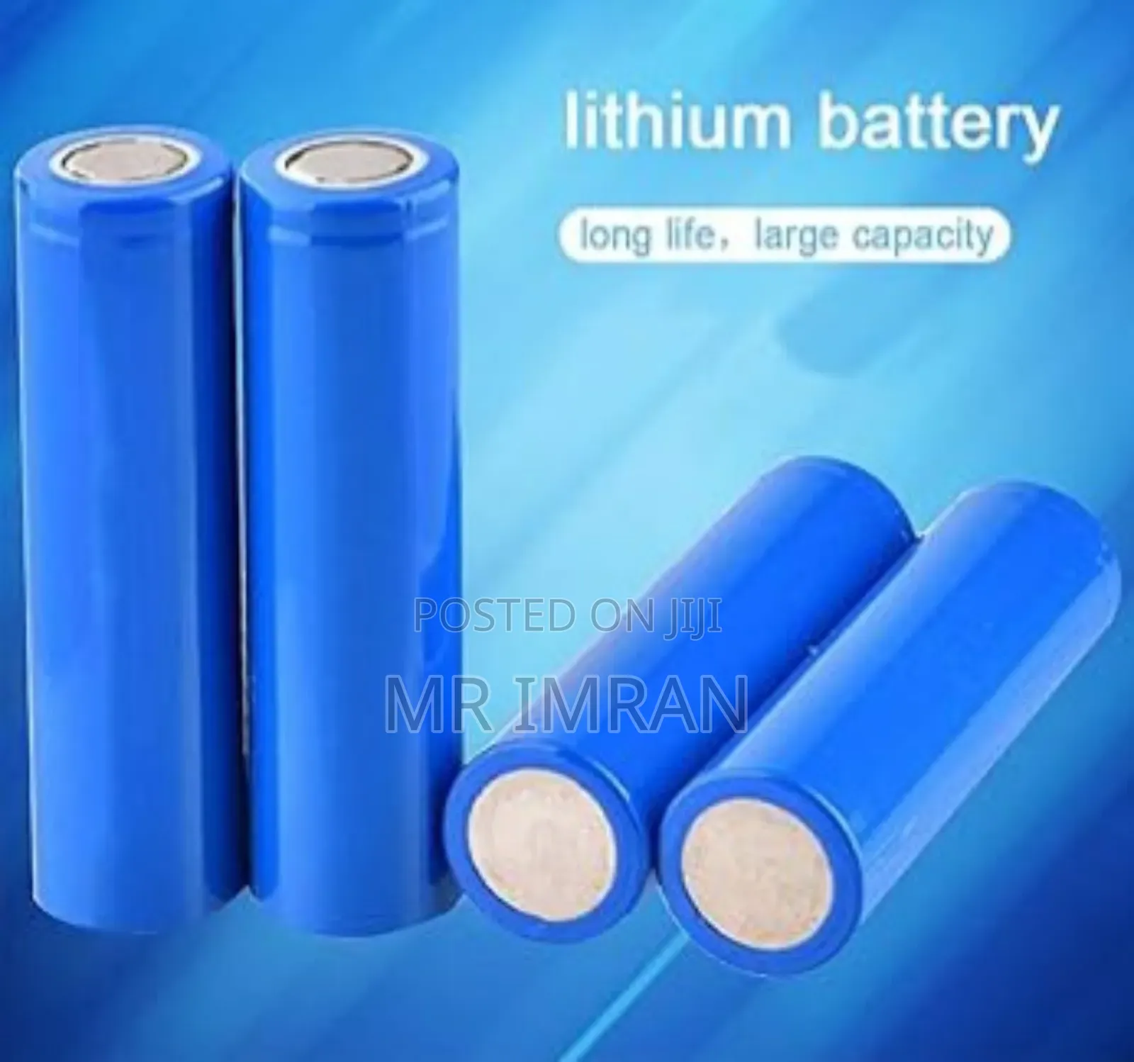 2 Pc Rechargeable Lithium-Ion Battery