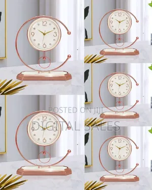Table Clock Living Room Clock Ornaments Light Luxury