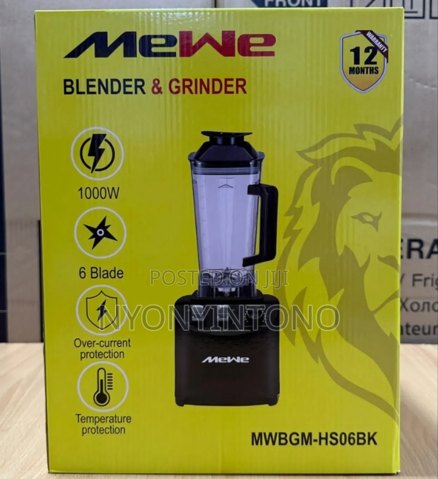 Mewe Heavy-Duty Commercial Blender