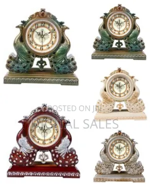 Desktop Clock Classic European Style Clock