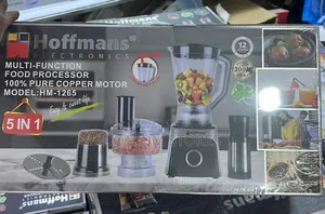 Hoffmans Hm-1265 5-in-1 Multifunction Food Processor.