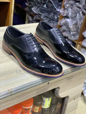 Franco Banetti Shinny Leather Oxfords