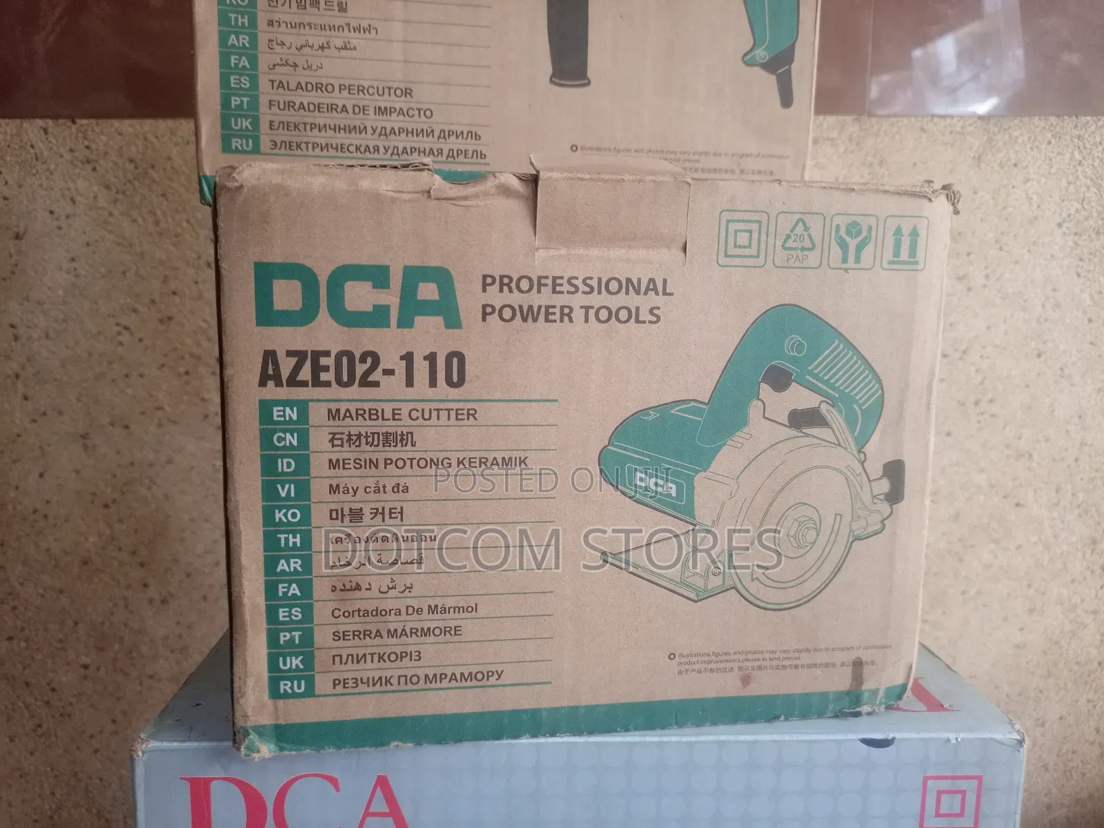 Dca Aze02-110 Marble Cutter.
