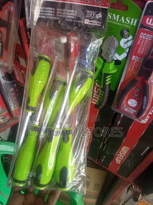 Sealey Hv001 8-Piece High-Visibility Screwdriver Set,.