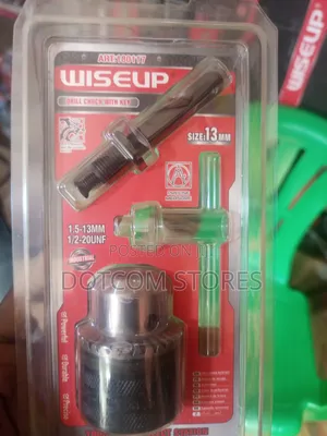 Wiseup 13mm Keyed Drill Chuck Set (Art. No. 180117)