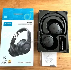 Anker Q20i Hybrid Headphones/ Wireless Over-Ear Bluetooth Headphone