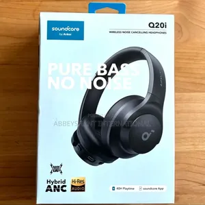 Anker Q20i Hybrid Headphones/ Wireless Over-Ear Bluetooth Headphone