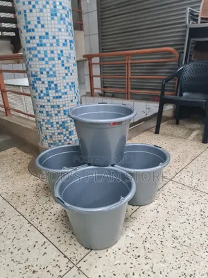 Active Plastic Buckets Plastic Buckets 20litres Gray