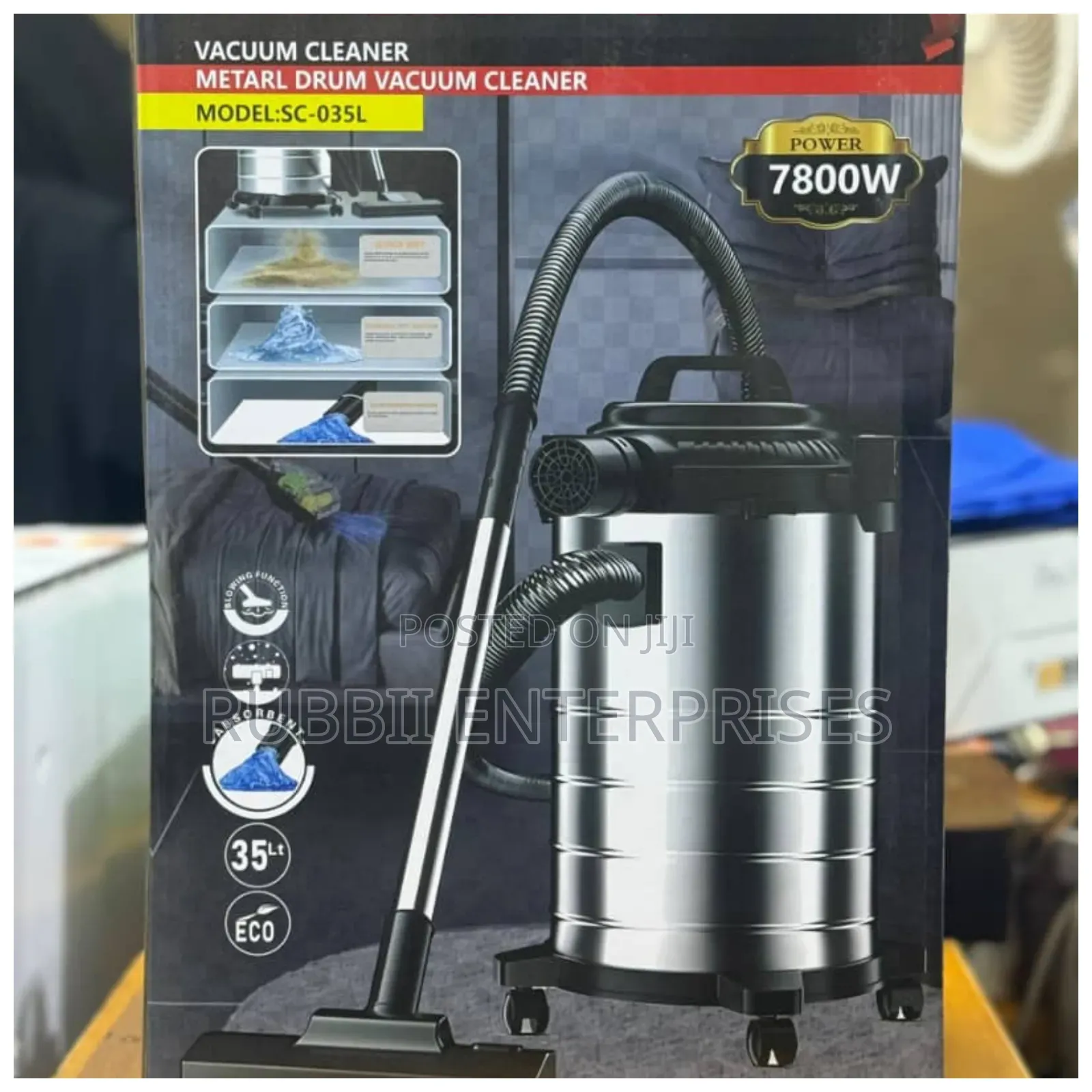 Silver Love Vacuum Cleaner 50l