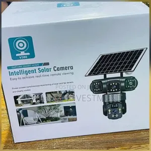 3 in 1 V380 Intelligent Solar Camera Wireless . Out Door Camera