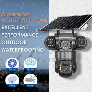 3 in 1 V380 Intelligent Solar Camera