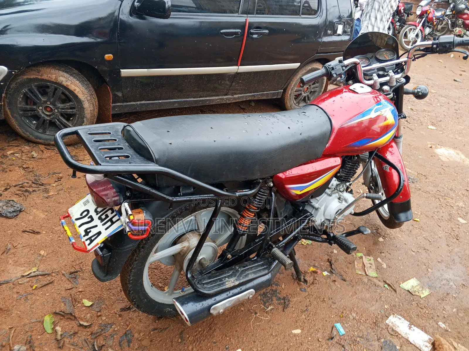 Bajaj Boxer 125 2020 Red
