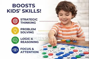 Sequence Strategy Board Game Fun Challenging Family Game