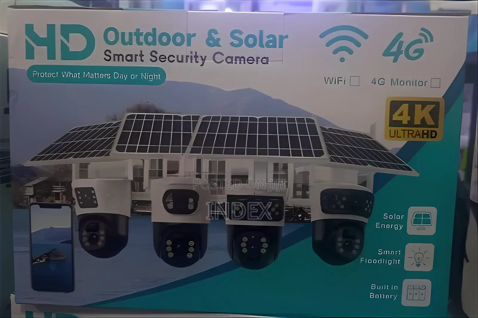Hd Outdoor Solar Smart Security Camera.