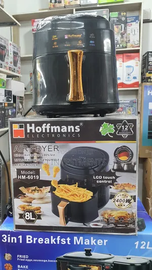8litrs Hoffmans Airfryer Model Hm-6019