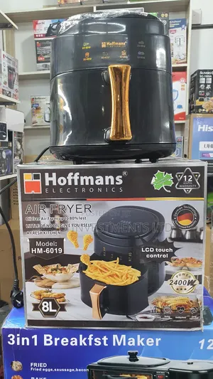 8litrs Hoffmans Airfryer Model Hm-6019
