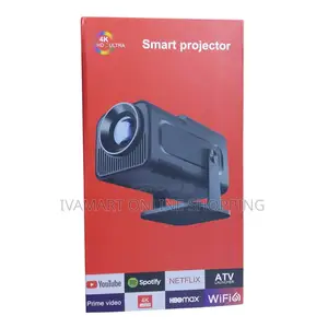  Smart Wifi Projector – Android Tv, Netflix, Youtube, Portable