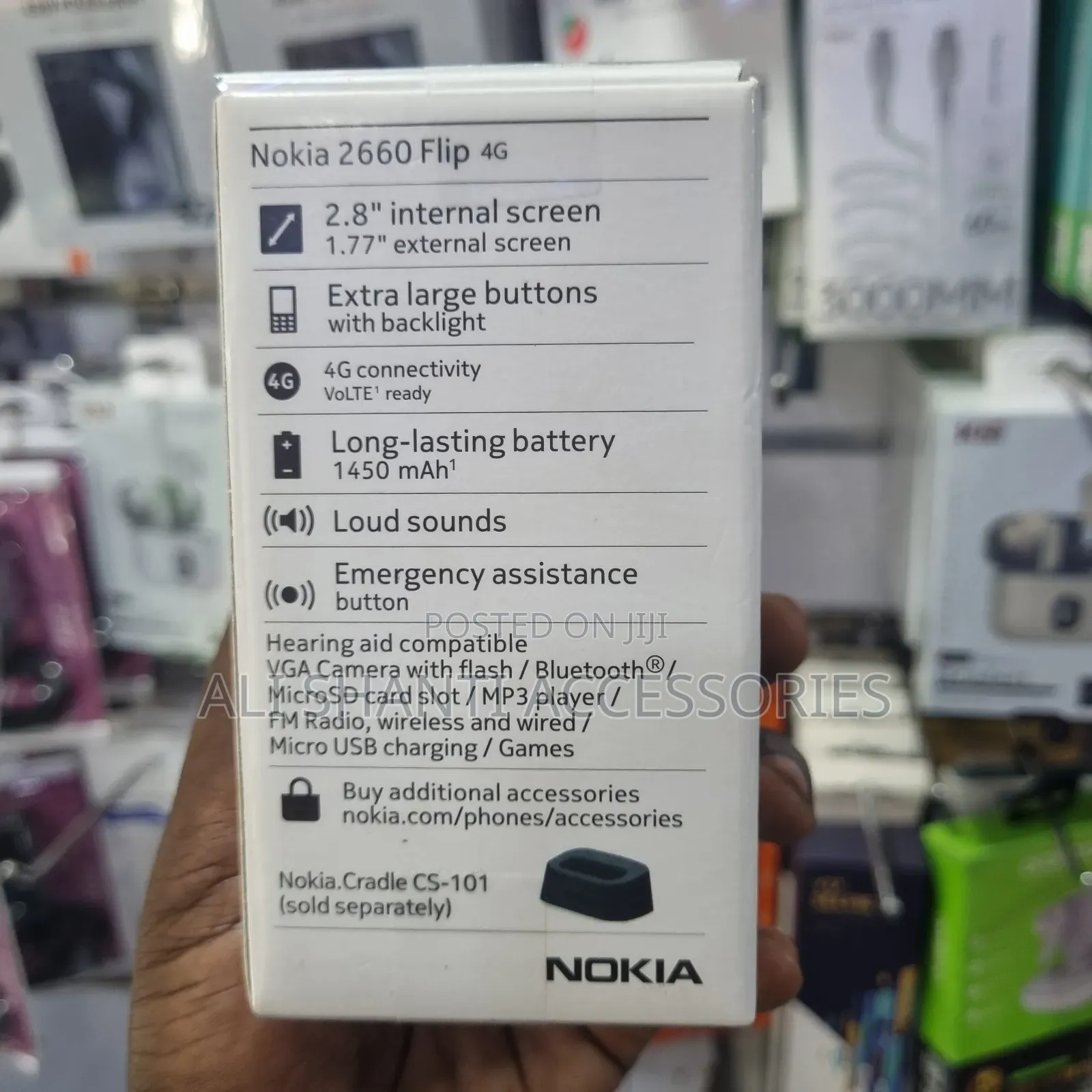 New Nokia 2660 Flip Black