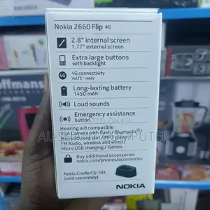 New Nokia 2660 Flip Black