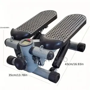 Mini Stepper Machine With LCD Monitor and Non-Slip Pedals