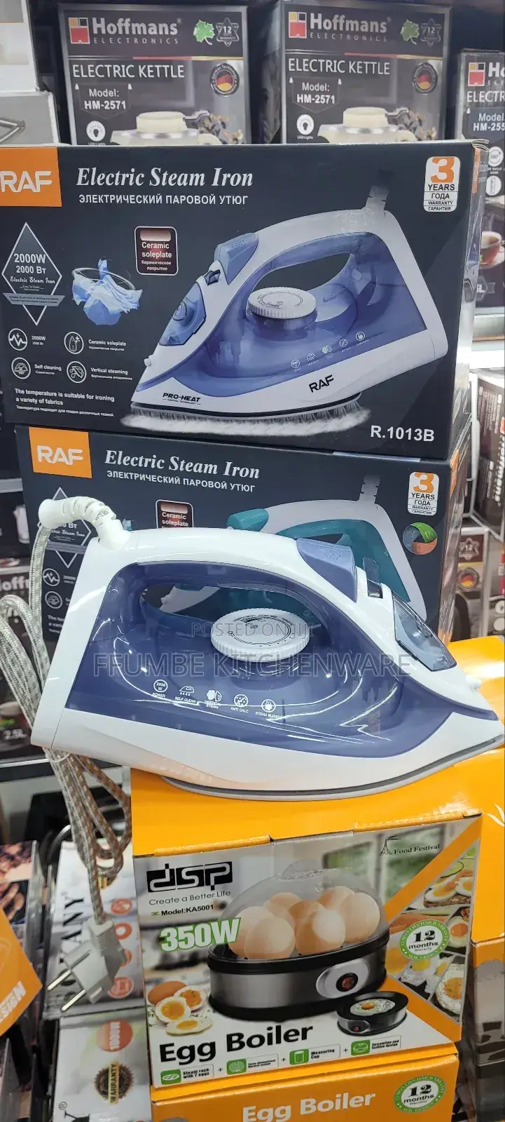 Steam Iron Raf