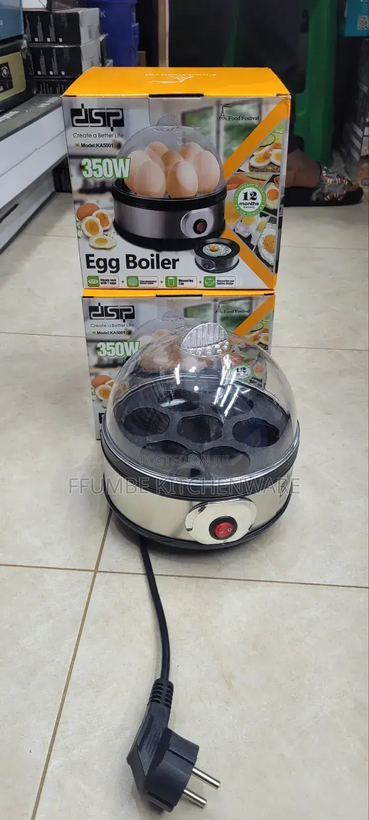 Egg Boiler DSP