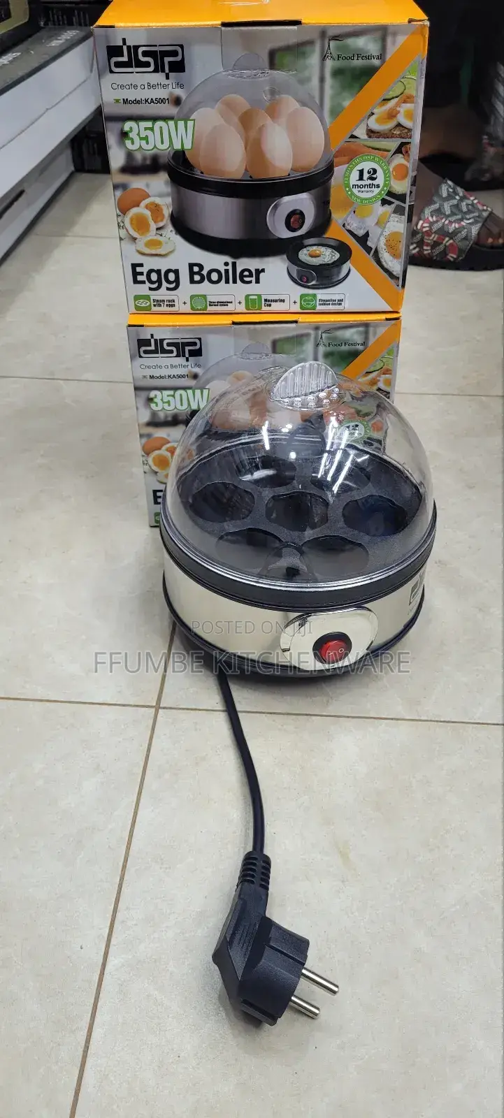 Egg Boiler DSP