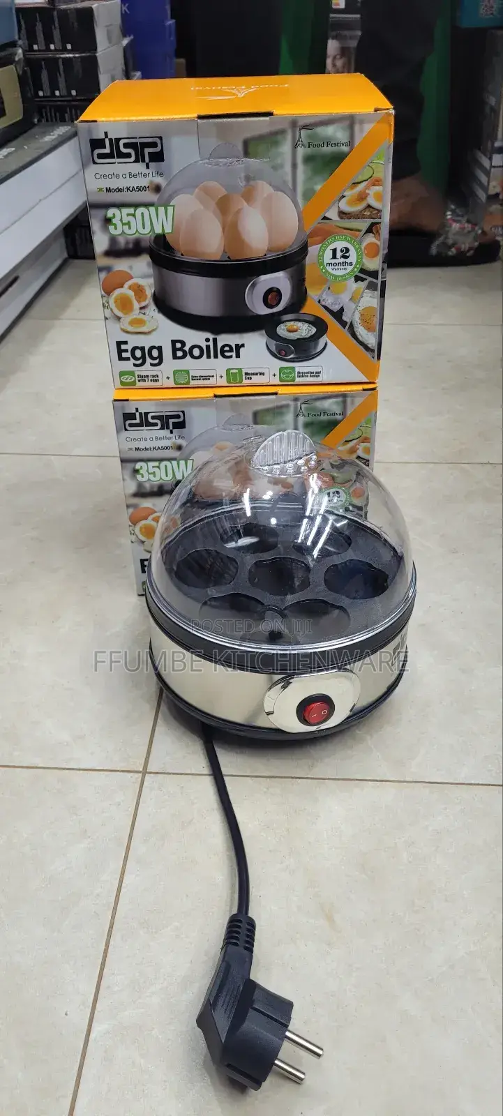 Egg Boiler DSP