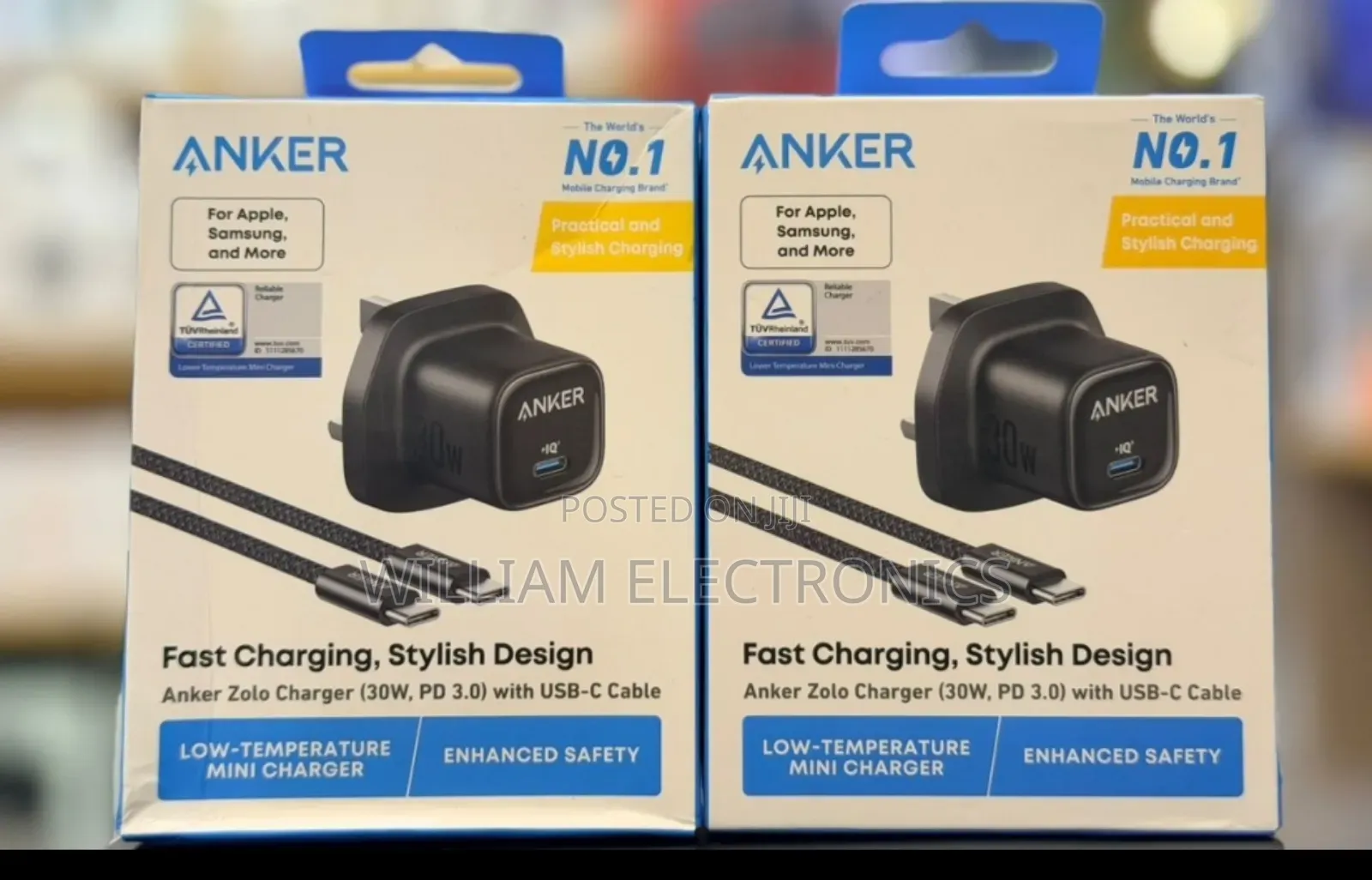 Anker Zolo 30w Usb - C Charger With Type-C Cable