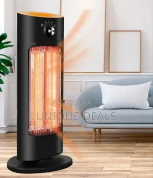 DSP Tower Fan Heater – 80° Oscillation With Thermostat, 2000w