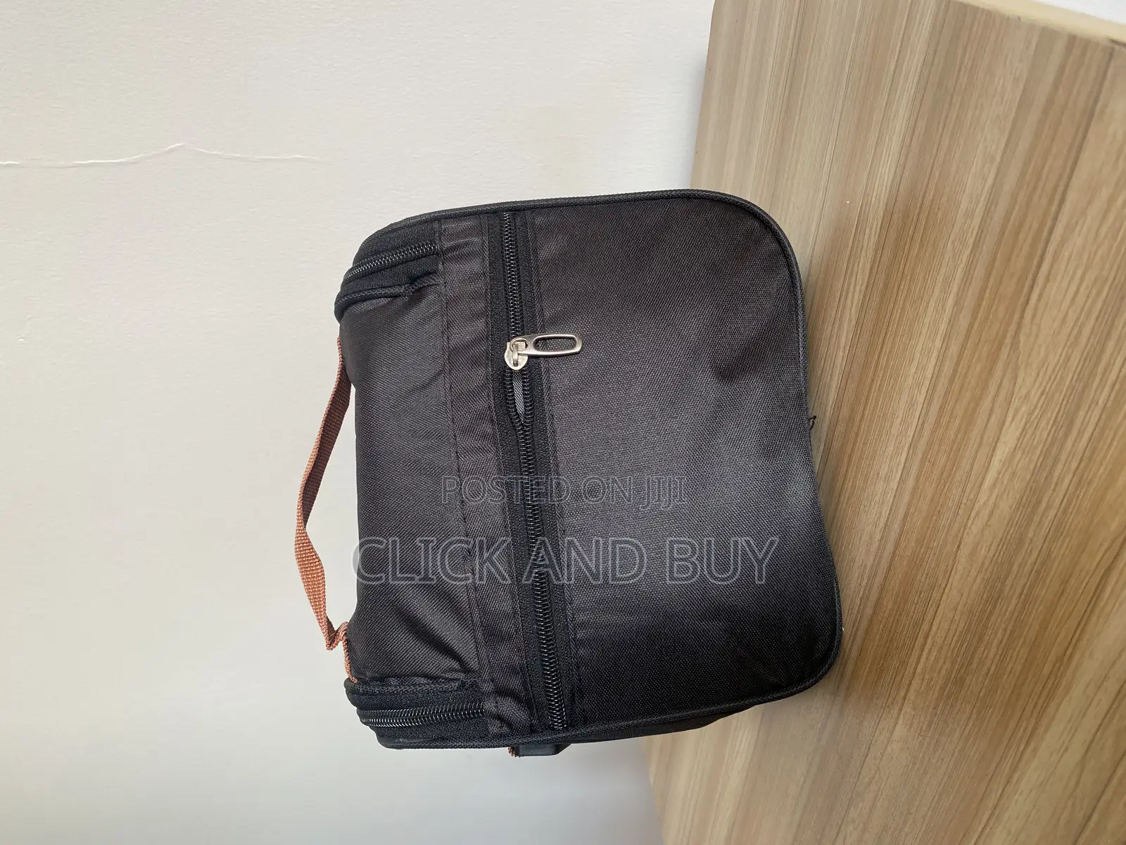 Insulated Lunch Bag - Black/Blue