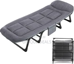 Foldable Bed With Mattress Single Metal Folding Bed