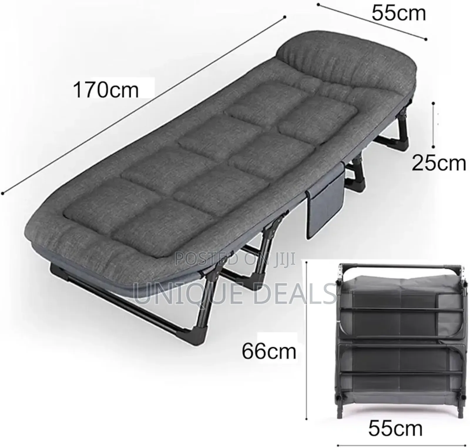 Foldable Bed With Mattress Single Metal Folding Bed