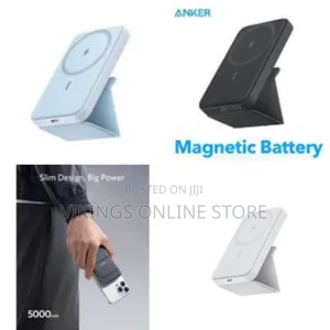 Magnetic Battery Maggo Power Bank 5000mah 7.5w Foldable Magnetic