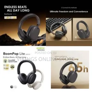Oraimo Boompop Lite Enc Over-Ear Wireless Headphones Ohp-317