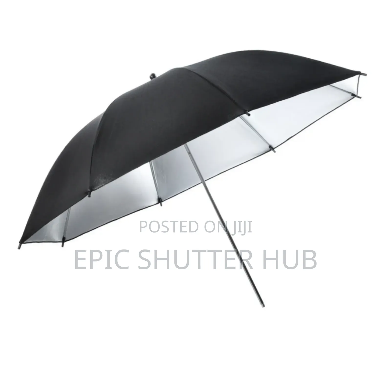 84cm Black / White Reflective Studio Umbrella