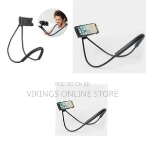 Necklace Cellphone Support - Black