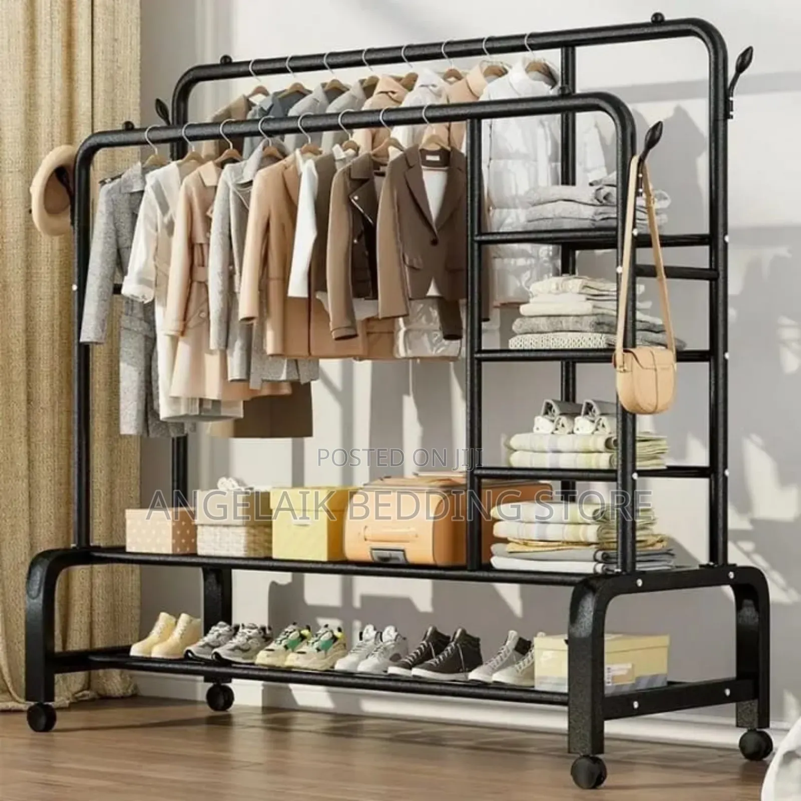 Simple Storage Pole Rack