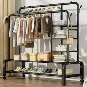 Simple Storage Pole Rack