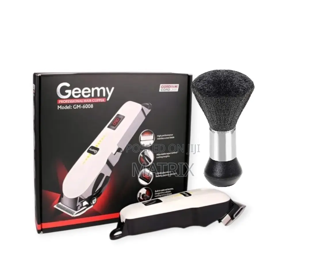 Professional Hair Clipper and Trimmer With Hair Cutting Brush