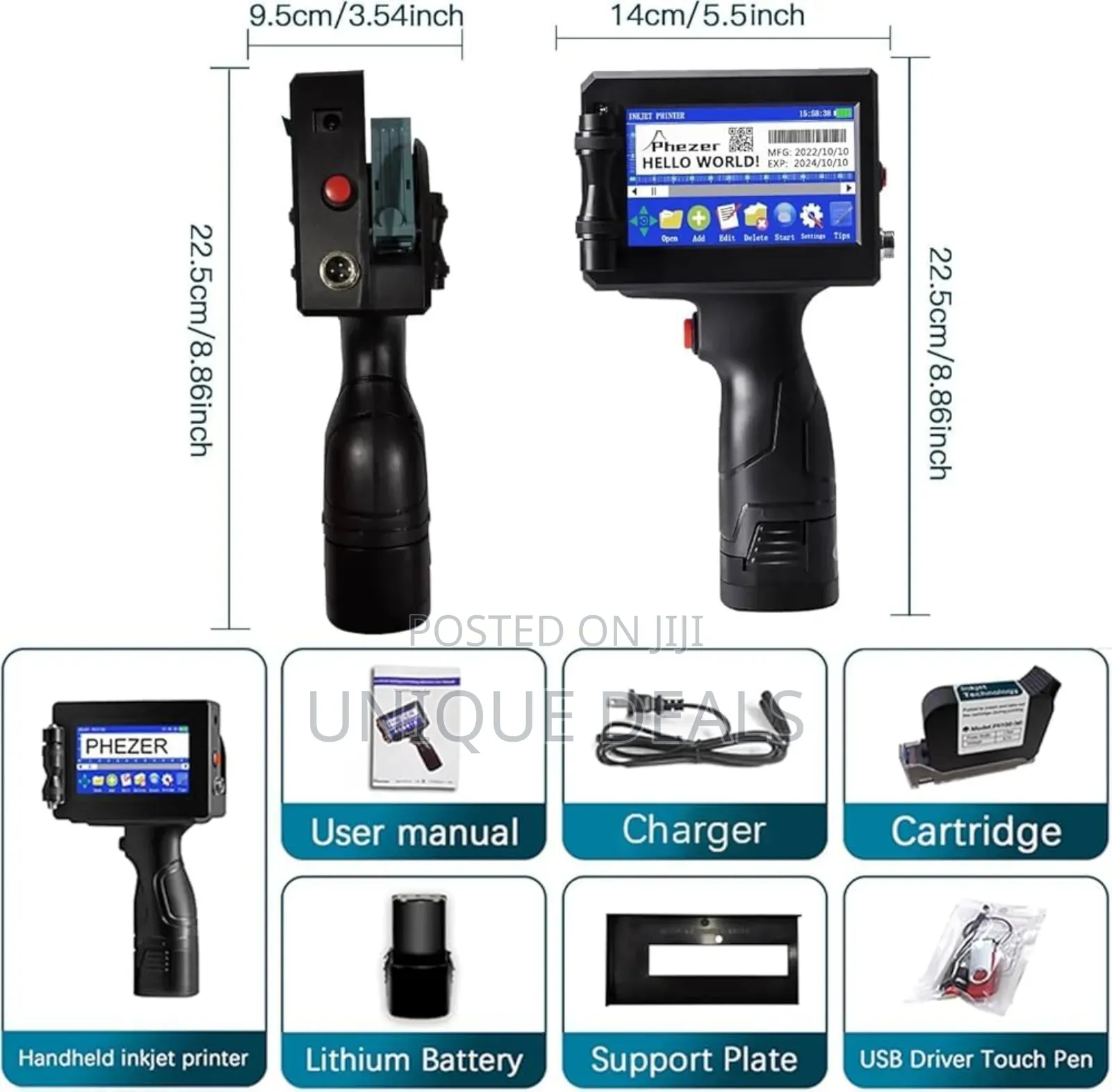 Handheld Inkjet Printer