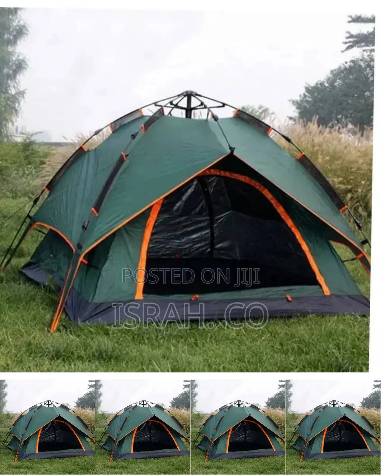 4 People Waterproof Automatic Pop Up Camping Tent
