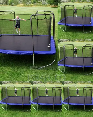 4m X 4m Square Strong Kids Trampoline