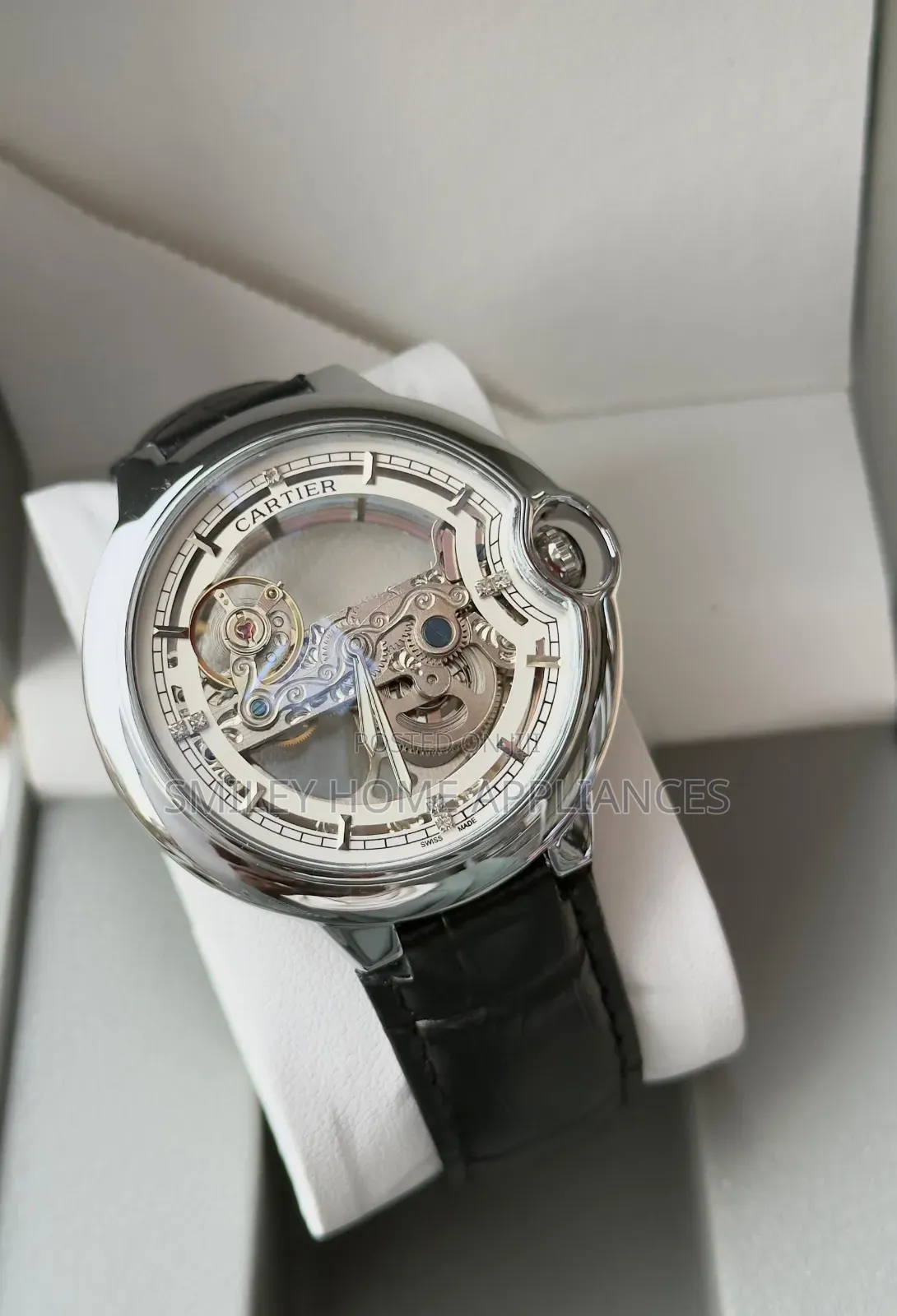 Mechanical Men's Authentic Patek Phillipe Analog Wrist Time Piece